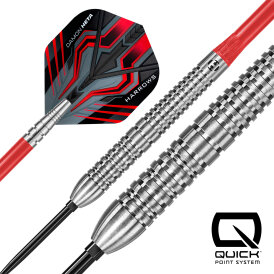 Harrows Steel Darts Quick Point Damon Heta Natural The Heat 90% Tungsten Steeltip Dart Steeldart 25 g
