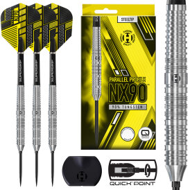Harrows Steel Darts Quick Point NX90 Parallel 90%...