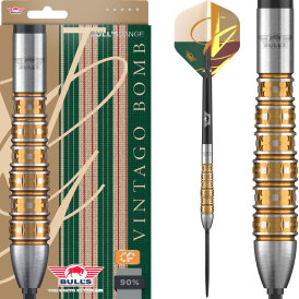 BULLS NL CP Steel Darts Vintago Bomb Changeable Point 90%...