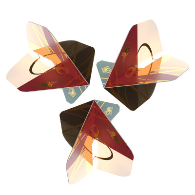 BULLS NL Dart Flight Series 100 Vintago Flights Std. Nr.2 Dartflight