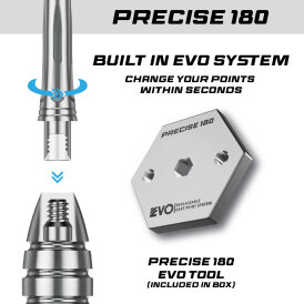 Precise180 Steel Darts Ricardo Pietreczko Pikachu Gen1 Caliburn EVO Point 90% Tungsten Steeltip Dart Steeldart 23 g