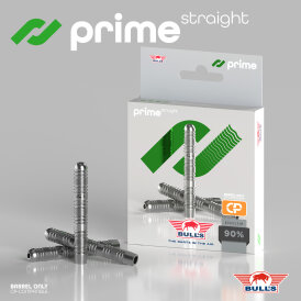 BULLS NL CP Steeldarts Prime Barrels Straight Changeable Point 90% Tungsten Steeltip-Steeldart Barrels Only