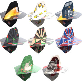 BULLS NL Dart Flight Design 100 Flights Std. Nr.2...