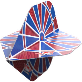 BULLS NL Dart Flight Design 100 Flights Std. Nr.2 Dartflight verschiedene Designs