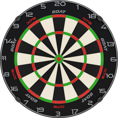 Goat Dart XTR LVL Everscore Design 360° Dartboard Dartscheibe Bristle Dart Board Turnierboard