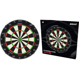 Goat Dart XTR LVL Everscore Design 360° Dartboard Dartscheibe Bristle Dart Board Turnierboard