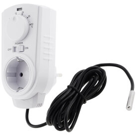 Steckdosen-Thermostat "ST-50" ana EXT 5-30°C, 230V, 2m Kabel + Außensensor