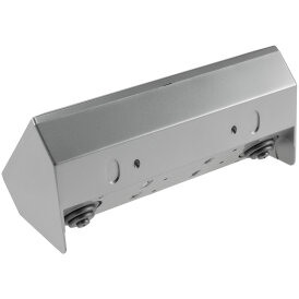 2-fach Steckdosenblock, USB-A+C, silber 250V~/ 16A, Aufbaumontage, USB 3,1A, PD