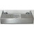 2-fach Steckdosenblock, USB-A+C, silber 250V~/ 16A, Aufbaumontage, USB 3,1A, PD