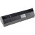 4-fach Steckdosenblock, USB-A+C, anthrazit 250V~/ 16A, Aufbaumontage, USB 3,1A, PD