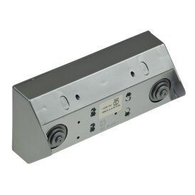 2-fach Steckdosenblock + 2x USB, silber 250V~/ 16A, Aufbaumontage, USB 3,1A