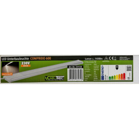 LED Unterbauleuchte "Comprido 600" 230V, 10W, 1430lm, 60cm, 4200K neutralweiß