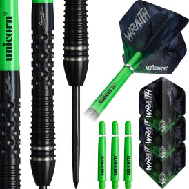 "Verpackung beschädigt" - Unicorn Steel Darts Wraith Gary Anderson P6 90% Tungsten Steeltip Darts Steeldart 21 g