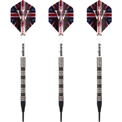 Unicorn Soft Darts Premier James Wade 70% Tungsten Softtip Darts Softdart 18 g /  Leicht bespielt