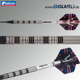 Unicorn Soft Darts Premier James Wade 70% Tungsten Softtip Darts Softdart 18 g /  Leicht bespielt