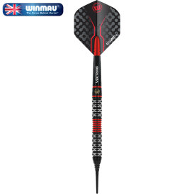 "Leicht bespielt" - Winmau Soft Darts Joe Cullen Special Edition 90% Tungsten Softtip Dart Softdart 22 g