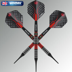 "Leicht bespielt" - Winmau Soft Darts Joe Cullen Special Edition 90% Tungsten Softtip Dart Softdart 22 g