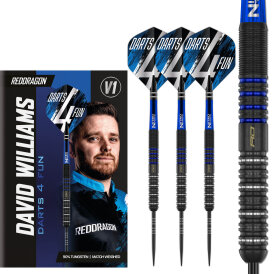 Red Dragon Steel Darts David Williams V1 90% Tungsten...