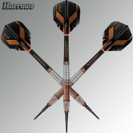 "Leicht bespielt" - Harrows Soft Darts Toro 90% Tungsten Softtip Dart Softdart 18 g