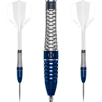 Harrows Steel Darts Quick Point GEO Bomb 90% Tungsten Steeltip Dart Steeldart 23 g / Leicht bespielt