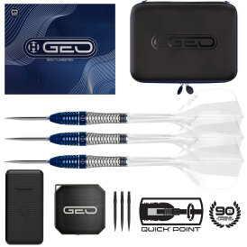 Harrows Steel Darts Quick Point GEO Bomb 90% Tungsten...