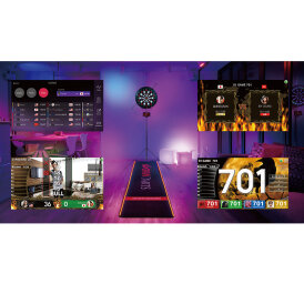 "Verpackung beschädigt" - Gran Darts GranBoard LED Darts Mat Dartmatte Dartteppich