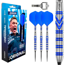 Red Dragon Steel Darts Switch Point Gerwyn Price Original PVD Blue 90% Steeltip Dart Steeldart
