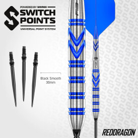 Red Dragon Steel Darts Switch Point Gerwyn Price Original PVD Blue 90% Steeltip Dart Steeldart