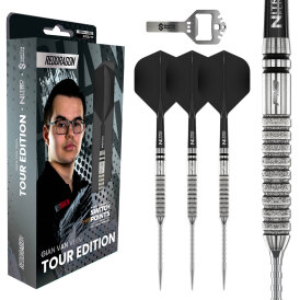 Red Dragon Steel Darts Switch Point Gian van Veen The Giant Tour Edition 90% Tungsten Steeltip Dart Steeldart 21 g