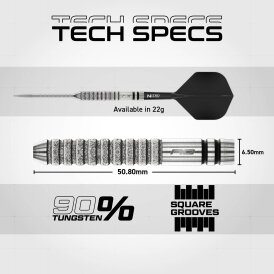 Red Dragon Steel Darts Switch Point Gian van Veen The Giant Tour Edition 90% Tungsten Steeltip Dart Steeldart 21 g