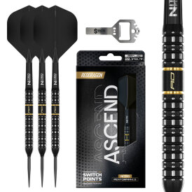 Red Dragon Steel Darts Switch Point Ascend Parallel...