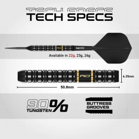 Red Dragon Steel Darts Switch Point Ascend Parallel Barrel 90% Tungsten Steeltip Dart Steeldart
