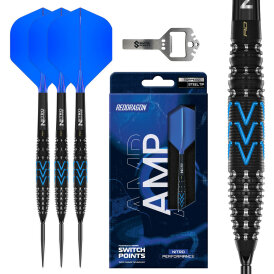 Red Dragon Steel Darts Switch Point Amp Torpedo Barrel 90% Tungsten Steeltip Dart Steeldart 24 g