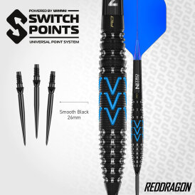 Red Dragon Steel Darts Switch Point Amp Torpedo Barrel 90% Tungsten Steeltip Dart Steeldart 24 g