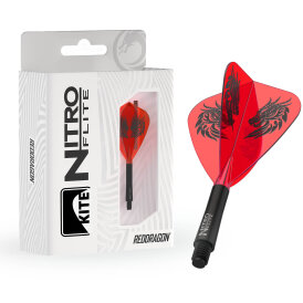 Red Dragon Nitro Flite Jonny Clayton Kite Flight- Schaftsystem S Short