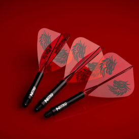 Red Dragon Nitro Flite Jonny Clayton Kite Flight- Schaftsystem S Short
