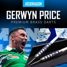Red Dragon Steel Darts Gerwyn Price SE Brass Steeltip Dart Steeldart 21 g