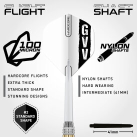 Red Dragon Steel Darts Gian van Veen The Giant SE Brass Steeltip Dart Steeldart 21 g