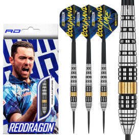 Red Dragon Steel Darts Luke Humphries Cool Hand SE Brass...
