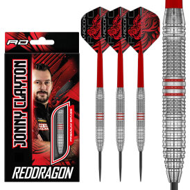 Red Dragon Steel Darts Jonny Clayton Brass Steeltip Dart...