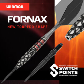 Winmau Steel Darts Switch Point Fornax Torpedo 90% Tungsten Steeltip Dart Steeldart