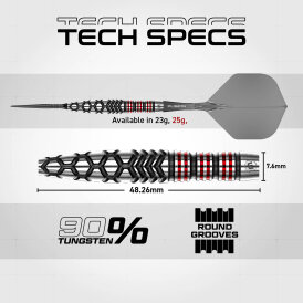 Winmau Steel Darts Switch Point Fornax Torpedo 90% Tungsten Steeltip Dart Steeldart