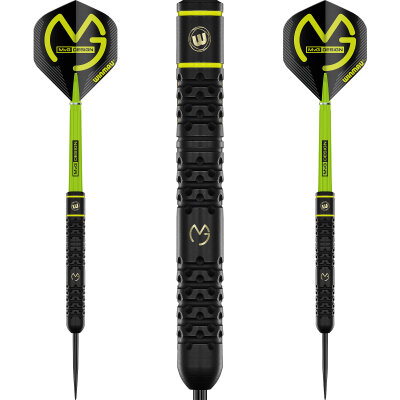 Winmau Steel Darts MvG Michael van Gerwen Signature Brass Dart Steeltip Dart Steeldart 21 g