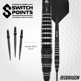 Red Dragon Steel Darts Switch Point Sable Bomb 90% Tungsten Steeltip Dart Steeldart