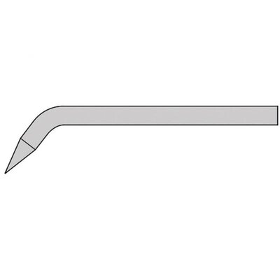 4 mm Loetspitze Longlife - Bleistiftform gewinkelt