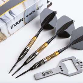 Winmau Steel Darts Switch Point Exion Torpedo 90% Tungsten Steeltip Dart Steeldart 23 g