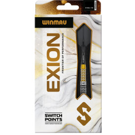 Winmau Steel Darts Switch Point Exion Torpedo 90% Tungsten Steeltip Dart Steeldart 23 g