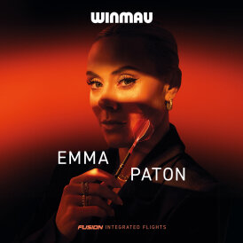 Winmau Steel Darts Emma Paton Edit 90% Tungsten Steeltip Dart Steeldart 23 g