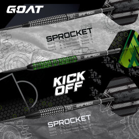 Goat Dart Steel Darts Sprocket MKII Bomb 90% Tungsten Steeltip Darts Steeldart