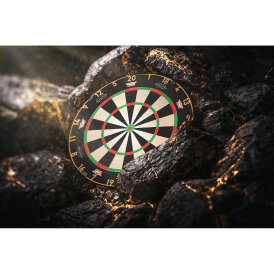 *Verpackung beschädigt* - BULLS NL Advantage 8 Professional Dartboard Bristle Dart Board Dartboard Dartscheibe